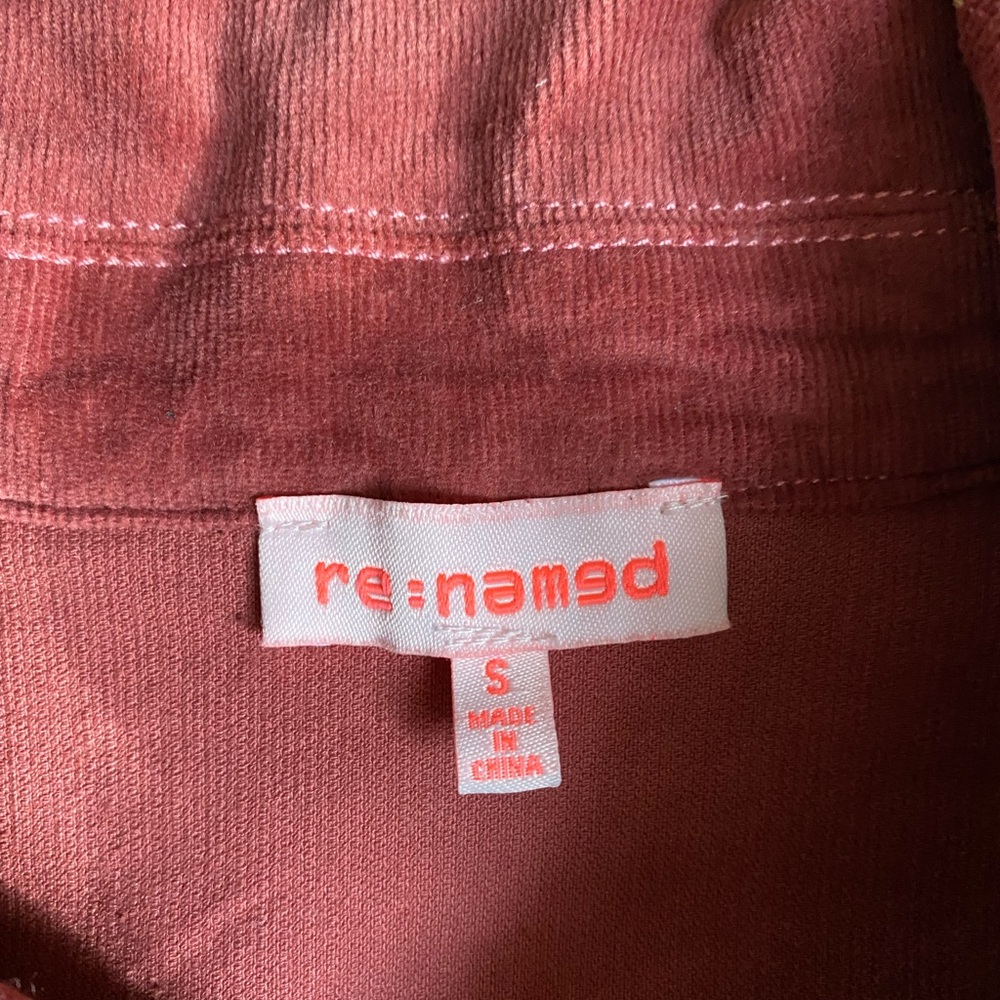 ✨HP✨ Re:named Pink Oversized Corduroy Jacket - Picture 4 of 4